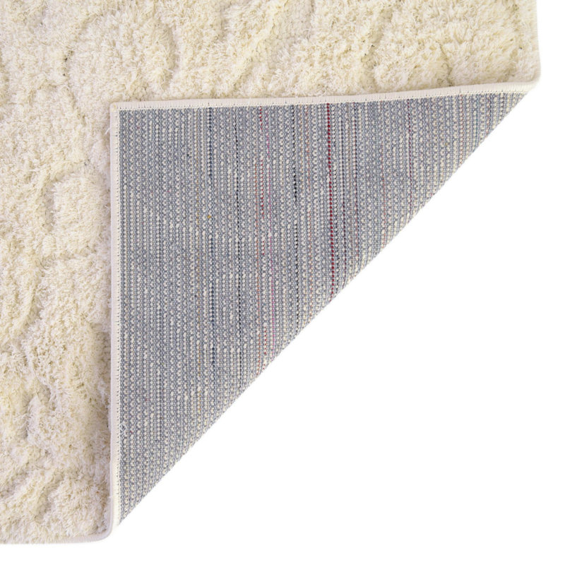 Tapis rouge sang Baynes, Ivory, Tapis de couloir 2 pi x 6 pi 7 po
