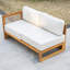 Ensemble de conversation de patio pour 6 personnes avec coussins Acacia