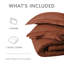 100% Microfiber Premium Quality Striped Duvet Cover Set with Pillowcases -116632708-116632720