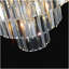 Lustre en cristal de luxe à 3 niveaux de 20 po, luminaire suspendu à cadre doré 7 lumières, éclairage de plafond élégant pour le salon, la salle à manger, la chambre à coucher (sans ampoules)
