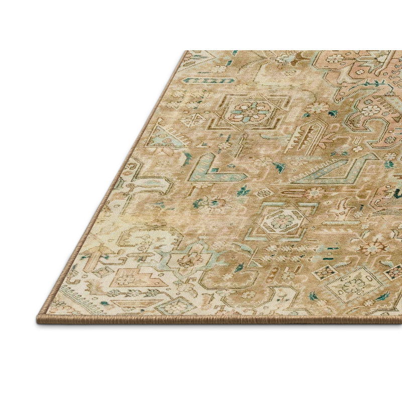 Tapis abstrait moderne 2112, Rectangle 2 pi x 4 pi