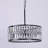5 - Light Crystal Drum Chandeliers