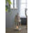 Set of 2 Ramsey Garden Lanterns, L:10.5x10.5x32"  S:8x8x25"