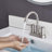 2-handle Bathroom Faucet with Drain Assembly