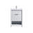24.01'' Single Bathroom Vanity with Acrylic Top-84921287