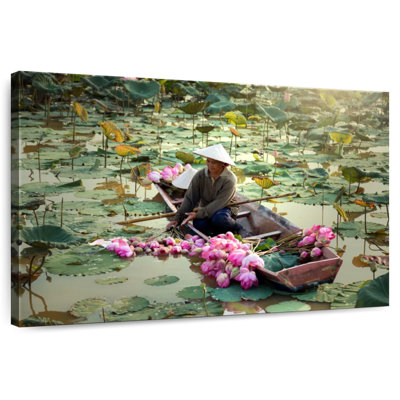Leisha Asian Lotus Harvest