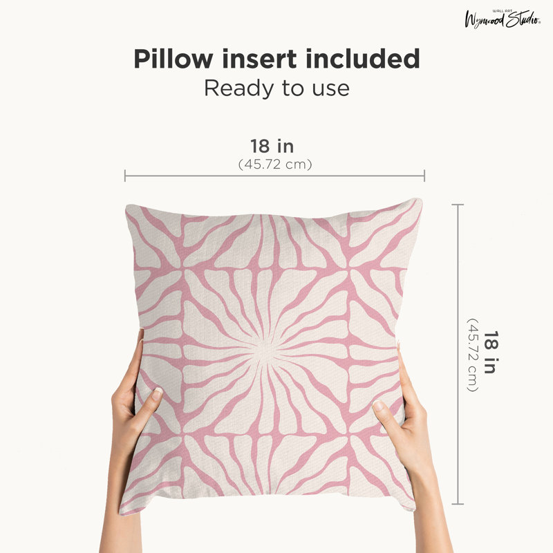 Floral Throw Pillow