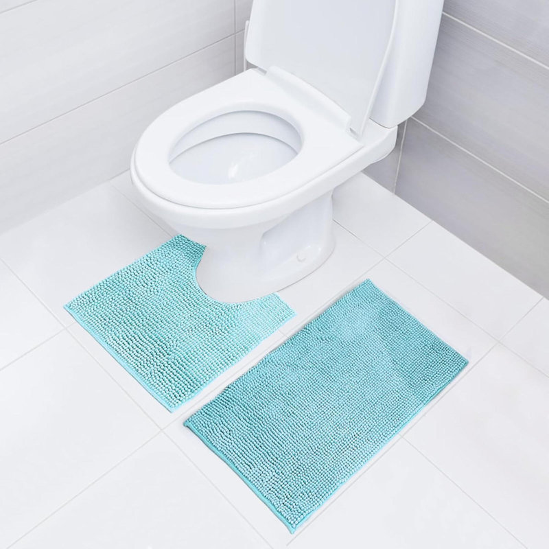 Bath Mat, Light Blue