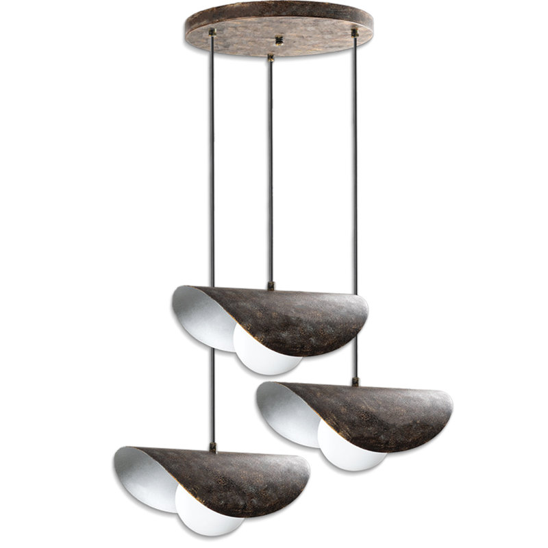 Luminaire suspendu réglable à hauteur réglable