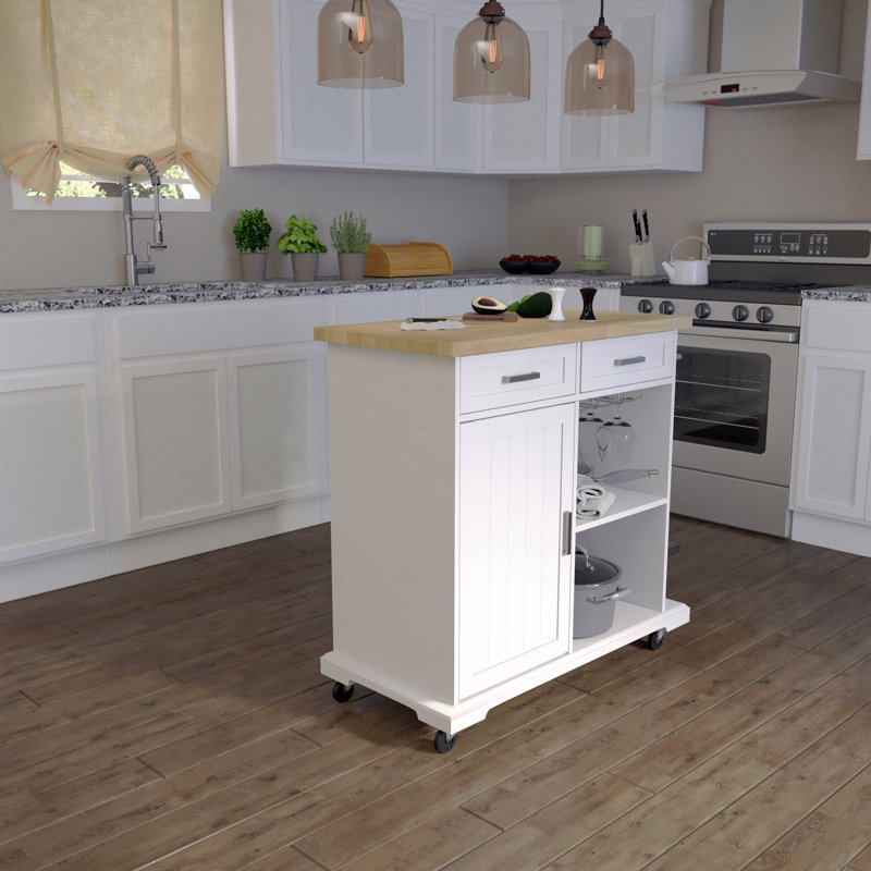 Îlot de cuisine avec rangement