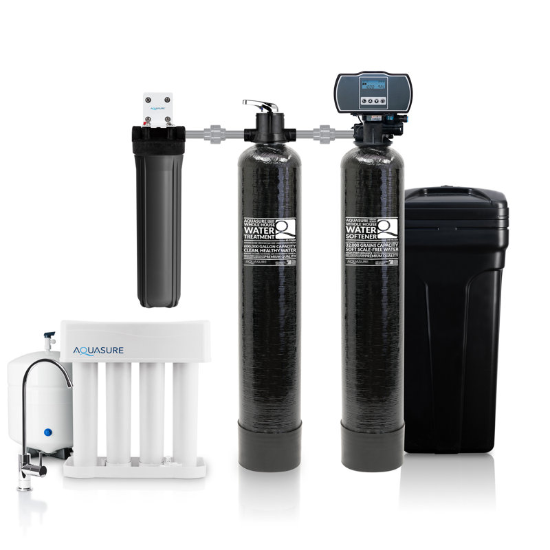 Aquasure Signature Elite 32,000 Grain Whole House Water Treatment System