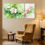 Plantes et fleurs, ensemble de 3 impressions sur toile-1068404524