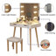 Aksel Dressing Table with Mirror