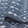 Geometric Modern Blue Area Rug