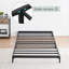 Lit simple WildVenture - 6 po, noir mat, espace sous le lit