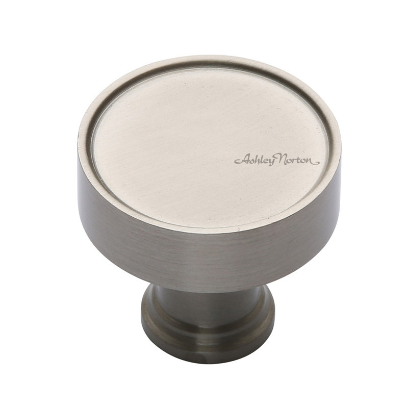 Lisbon 1 1/4" Diameter Mushroom Knob, Satin Nickel