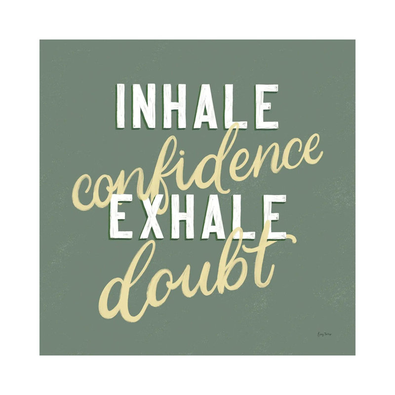 Everyday Sentiment I by Becky Thorns - 1 Piece Wrapped Canvas Wall Art, 93.98 cm H x 93.98 cm W x 3.175 cm D