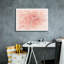«Watercolor Wanderlust London Coral» par Laura Marshall, art mural sur toile-498913768