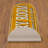 Non-Slip Rubberback Oval Laundry Room Runner Rug, Yellow