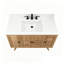 Ensemble de meuble-lavabo simple autoportant avec plateau en marbre de 48 po Harper-1473707399-1478916832