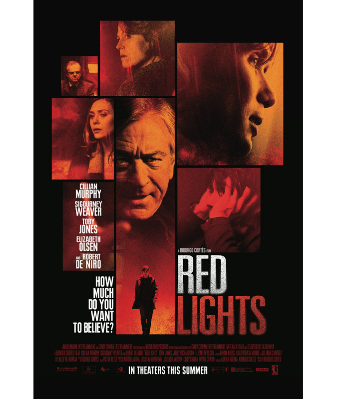 Red Lights, 18" H x 12" W