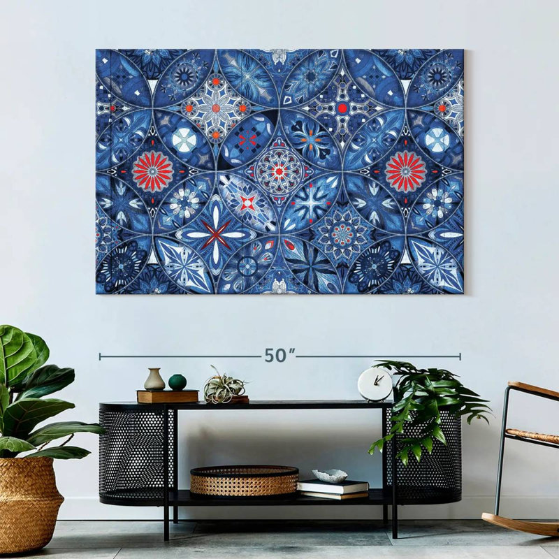 Kaléidoscope floral Kerner, H 34 po x l 51 po