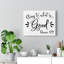 Cling to What Is Good Romans 12:9 1 Piece Wrapped Canvas Wall Art-1412558935