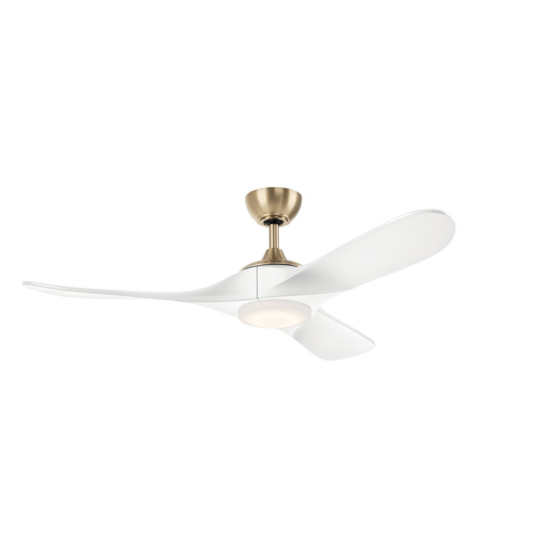 Ventilateur de plafond 52 pouces Mylo avec verre Opal, 52"