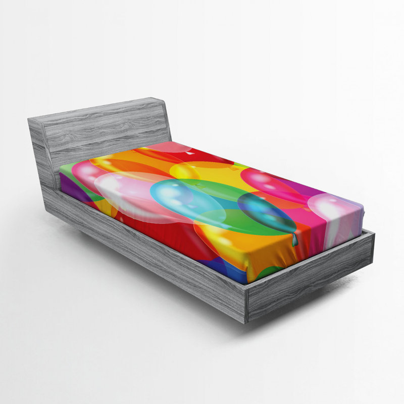 Microfiber Patterned Fitted Sheet, Twin XL Fitted Sheet
