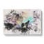Howling Wolf with a Galaxy Forest Watercolour - Wrapped Canvas-56657628