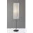 63'' Black Column Floor Lamp