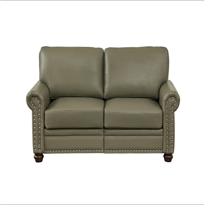 Fauteuil de salon en similicuir, Gris