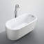 Toulouse 63'' x 28'' Soaking Acrylic Bathtub