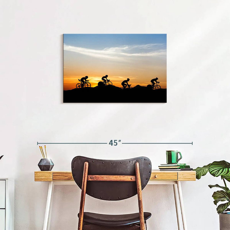 Sireci Mountain Cyclists, 20" H x 30" W