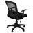Modern Office Chair With Adjustable Height And Construction, Black Mesh, Ergonomic Work Tilt Feature, For Desk