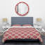 Ensemble de housse de couette à fleurs mid-century rétro-40703590
