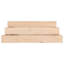 Anneclaar Self-Watering Wood Raised Garden Bed-440056945-440056944