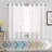 Hywell Soft Linen Plaid Semi-Sheer Grommet Curtain Panels-429486296-429486277