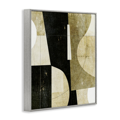 Giclée encadrée de tons terreux, conception de Suzanne Nicoll