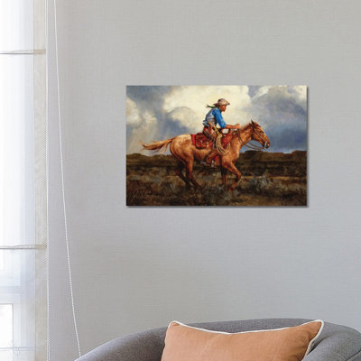 Racing the Storm 1 Piece Wrapped Canvas Painting