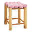 Carentan Solid Wood Accent Stool-1197462233
