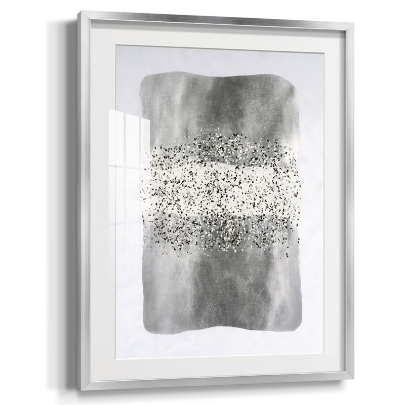 Dinorah néoprène II - reproduction de cadre photo, H 20 po x l 16 po, Papier avec cadre argenté