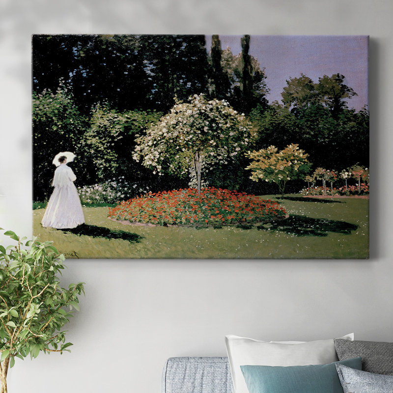 Monet - Toile tendue avec châssis, H 18 po x l 27 po
