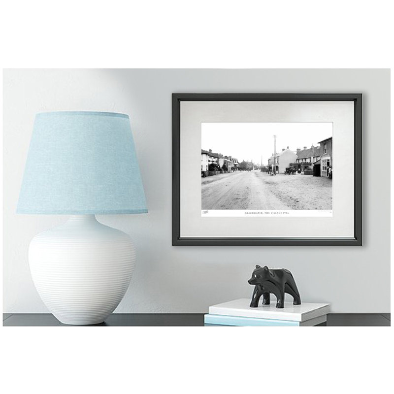 Blackwater, The Village 1906 by Francis Frith - Single Picture Frame Print, 28cm H x 36cm W x 2.3cm D