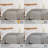 Southshore Fine Linens Vilano Down Alternative Comforter, 240 GSM Double-Brushed Microfiber Oversized All-Season Comforter with Box Stitching, Piped Edges and Corner Tabs, King/California King, Steel Grey-420232243-420232232