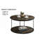 Ensemble de table rustique 3 pièces 1 table basse 2 pièces