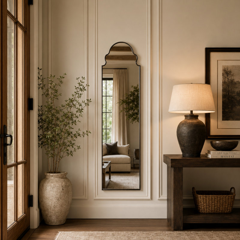 Mercoledi Rectangle Metal Mirror