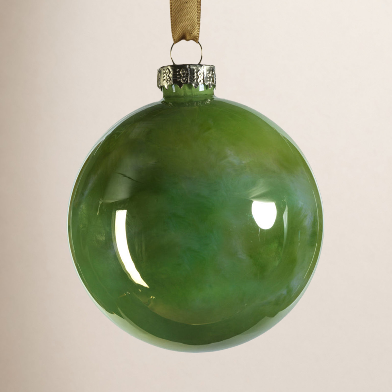 Hendrica Trees & Wreaths, 3.25" H x 3.25" W x 3.25" D, Green
