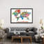 «Colorful World I» par Jess Aiken - impression sur toile tendue-20826632-72779313-72779314