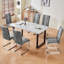 Amelie-Grace Faux Leather Upholstered Armless Dining Chair-1656702976